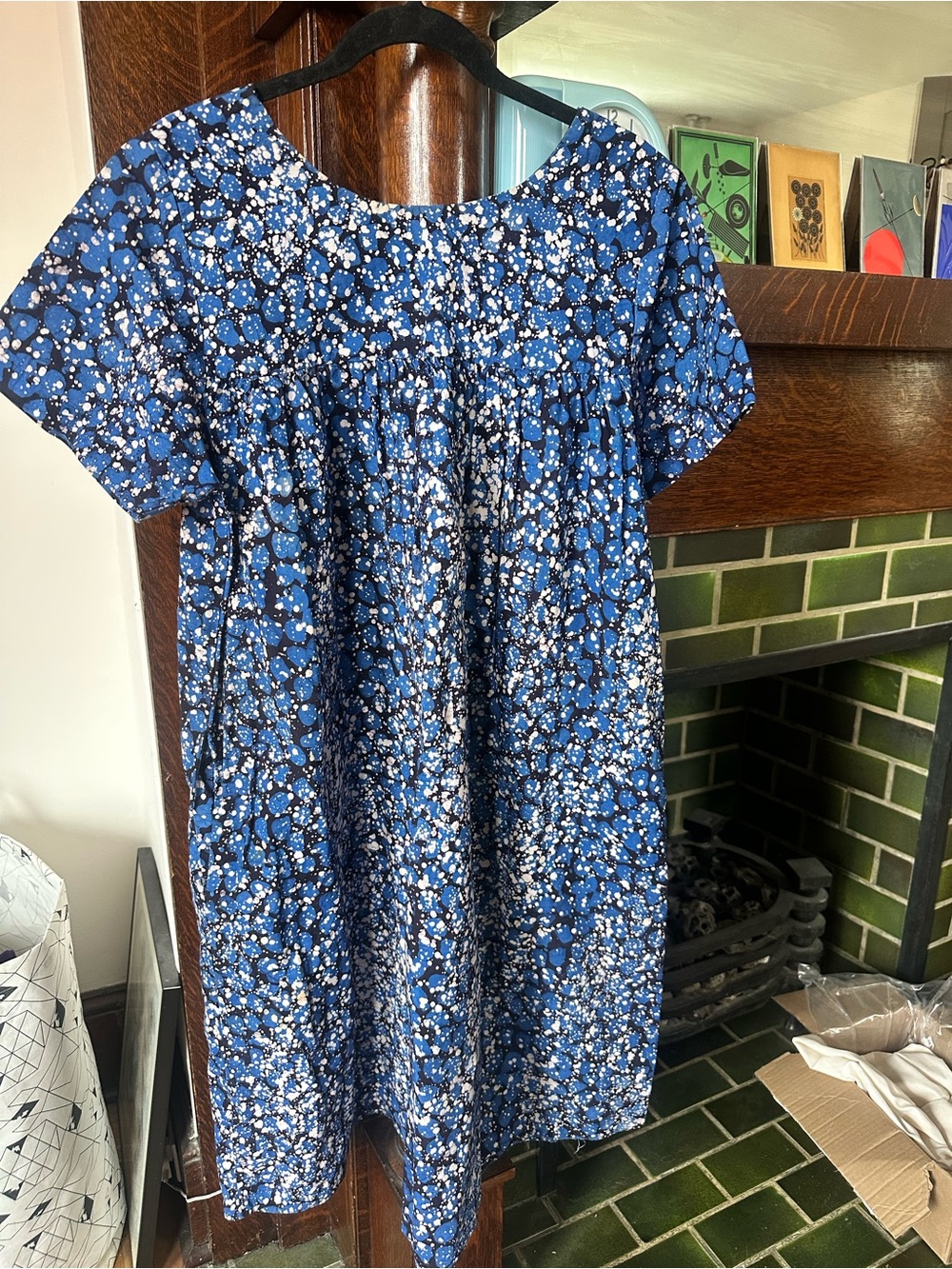 Fahari Bazaar splatter dress m/l